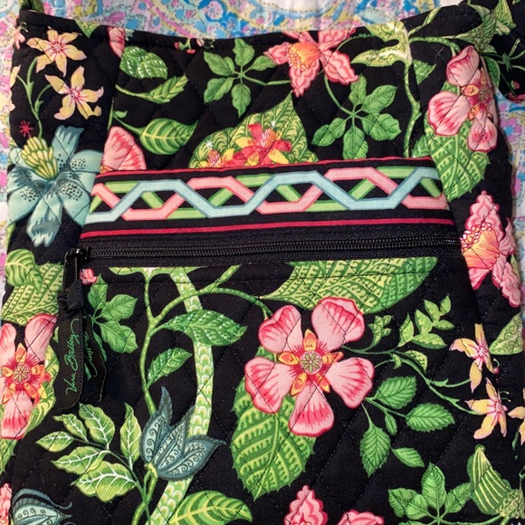 Vera Bradley Botanica Hipster Tropical Crossbody and Wallet - Picture 2 of 10